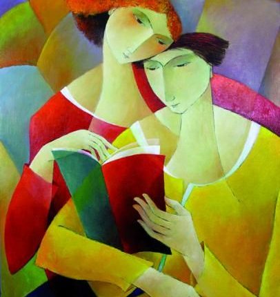 لوحة للرسّامة فرونسواز كولوندر