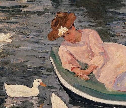 لوحة للرسّامة ماري ستيفنسون كاسات