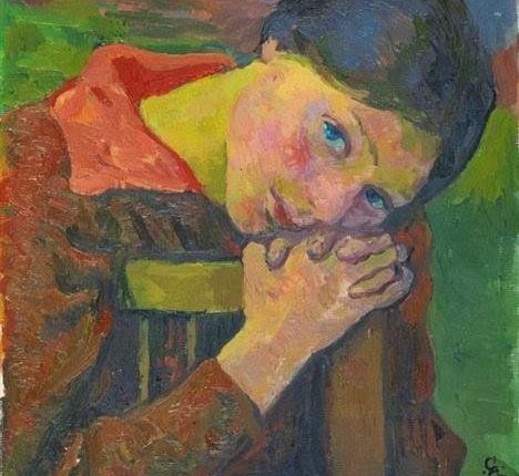 لوحة للرسّام جيوفاني جياكوميتي