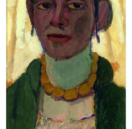 لوحة للرسّامة باولا مودرزون-بيكر