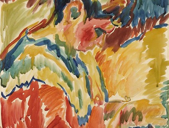 لوحة للرسّام كارل شميت-غوتلوف