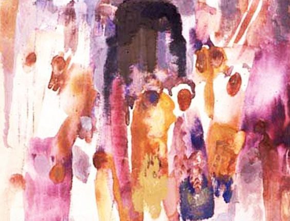 لوحة للرسّام محمود السهيلي