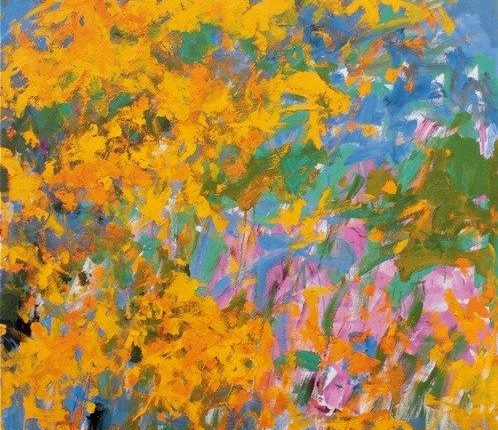 لوحة للرسّامة جوان ميتشيل