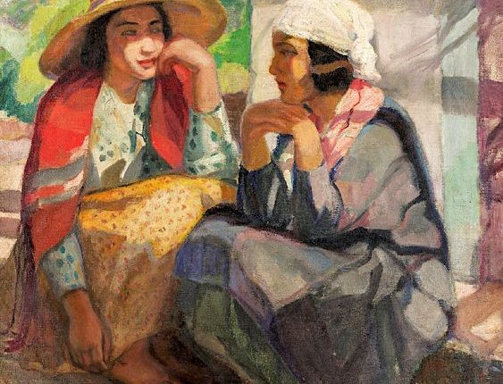 لوحة للرسّامة جورجينا دي ألبوكيرك