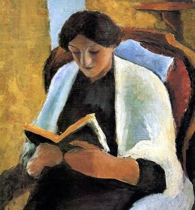 لوحة للرسّام أوغست ماك