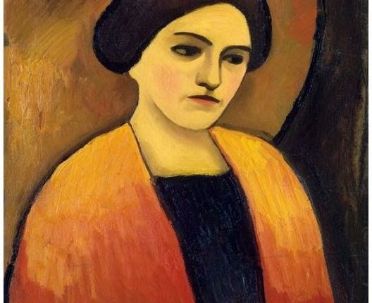 لوحة للرسّام أوغست ماك