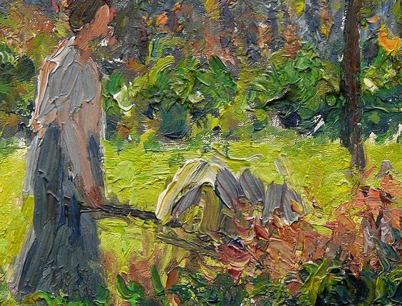 لوحة للرسّام كاميل بيسارو