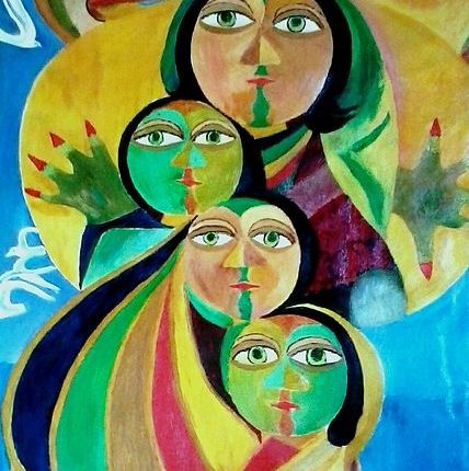 لوحة للرسّام عمر عون