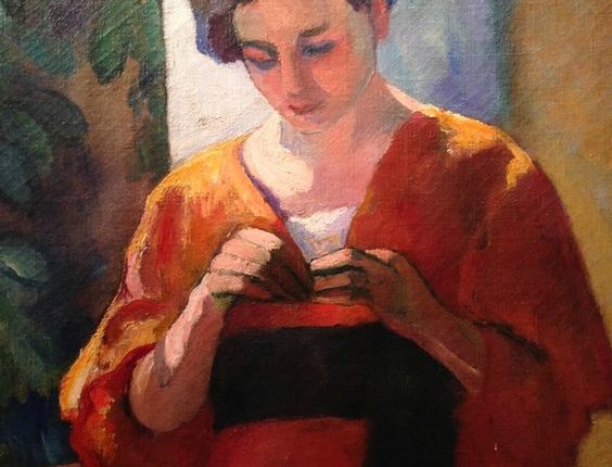 لوحة للرسّام هنري مانجوين