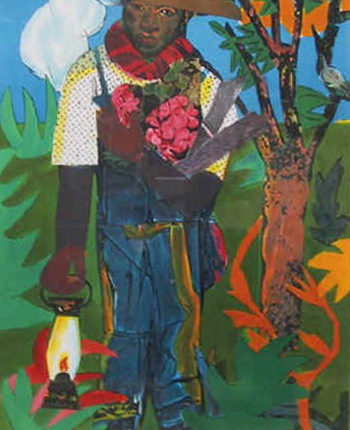 لوحة للرسّام رومان بيردن