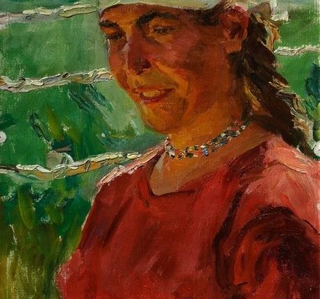 لوحة للرسّام أركادي بلاستوف